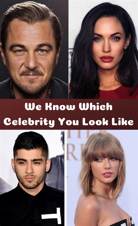 find celebrity look alike|what celebrity do i look like quiz.